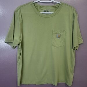 Carhartt Women's Loose Fit Green T-Shirt